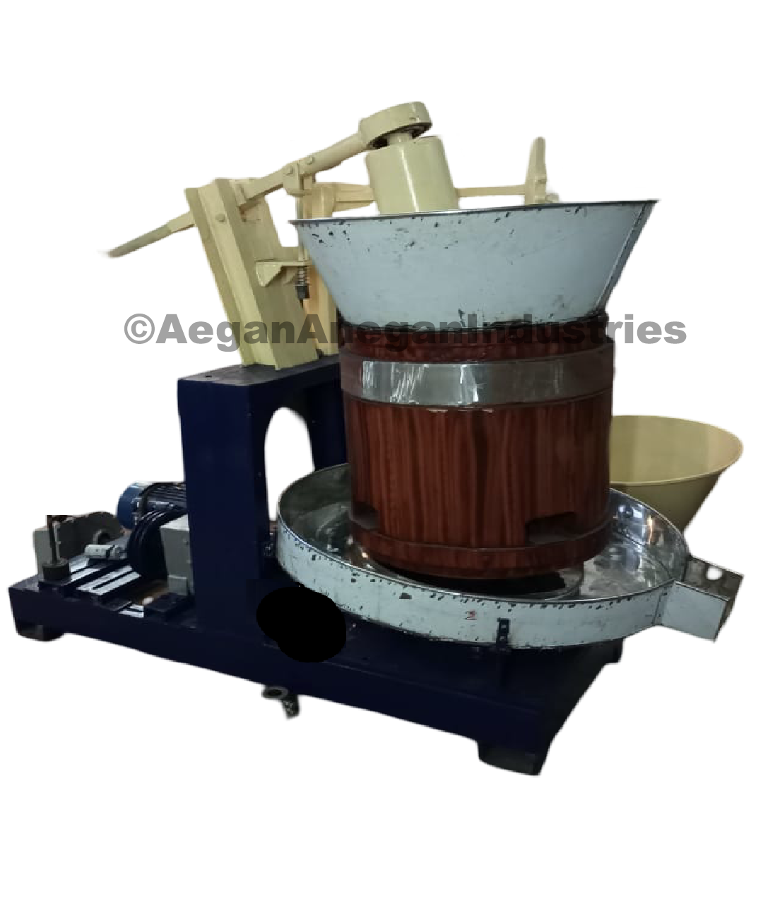 Wooden oil extraction machine