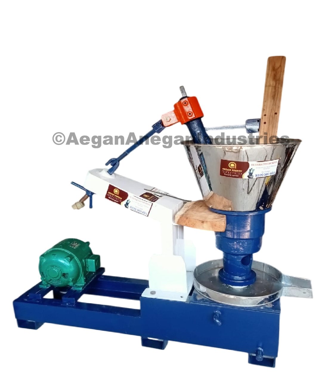 Heavy duty Steel Rotary oil extraction Machine